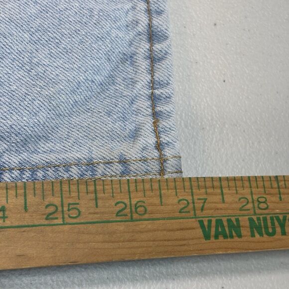 Empyre Relax Denim Jeans Light Wash Blue Size 28 Streetwear Men & Women Y2K 90s - Picture 16 of 16